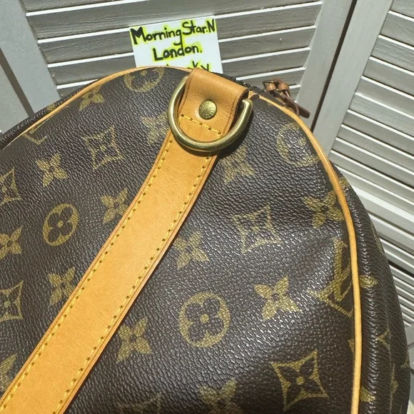 Vintage Louis Vuitton Keepall Bag with Monogram Canvas